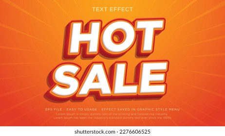 Hot sale bold 3d editable text effect	