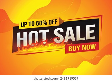 Hot sale buy now super sale poster banner graphic design icon logo sign symbol social media website coupon

