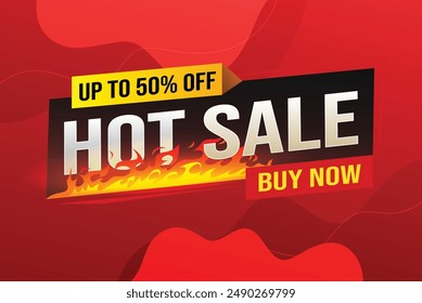 Hot sale buy now super sale poster banner graphic design icon logo sign symbol social media website coupon

