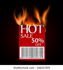 Hot sale design with burning label 