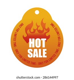 hot sale design over white background, vector illustration