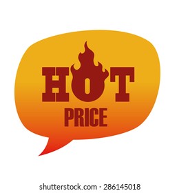 hot sale design over white background, vector illustration