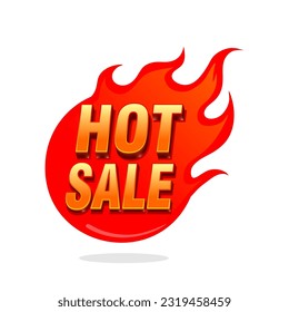 Limited Offer. Banner of Sale with Clock, Fire and Countdown. Hot