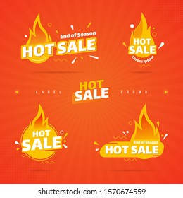 Hot sale label on collection set