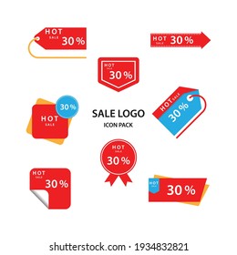 Hot sale logo vector icon pack