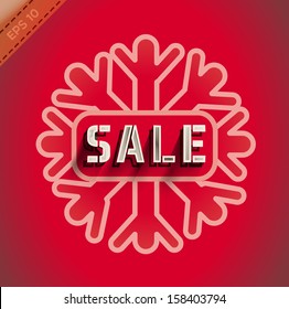Hot sale. New year and christmas poster/vector illustration/eps10