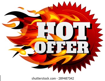 Hot Sale Offer - Illustration