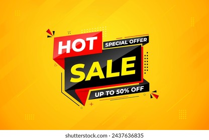 Hot sale price offer deal vector labels templates. Product discount festival tag design. Super Sale pormotion banner template. Flat sale Vector Illustration.