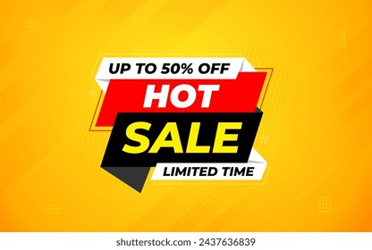 Hot sale price offer deal vector labels templates. Product discount festival tag design. Super Sale pormotion banner template. Flat sale Vector Illustration.