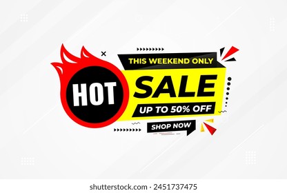 Hot sale price offer deal vector labels templates. Product discount festival tag design. Super Sale promotion banner template. Flat sale Vector Illustration.