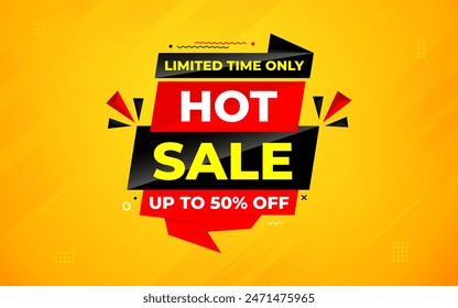 Hot sale price offer deal vector labels templates. Product discount festival tag design. Super Sale promotion banner template. Flat sale Vector Illustration.