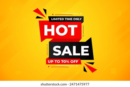 Hot sale price offer deal vector labels templates. Product discount festival tag design. Super Sale promotion banner template. Flat sale Vector Illustration.