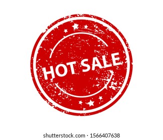 Hot sale stamp vector texture. Rubber cliche imprint. Web or print design element for sign, sticker, label