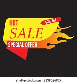 hot sale vector flaming labels stickers banners symbols templates designs.