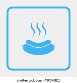 Hot Sausage Icon.