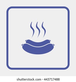 Hot Sausage Icon.