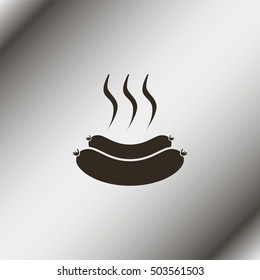 Hot Sausage Icon.
