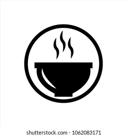 Hot Soup Bowl Icon Trendy Flat Stock Vector (Royalty Free) 1062083171