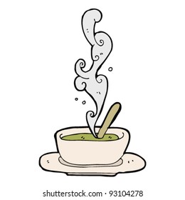 hot soup cartoon