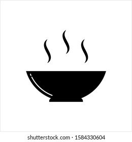Hot Soup Icon Vector Art Illustration