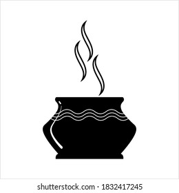 Hot Soup Icon Vector Art Illustration