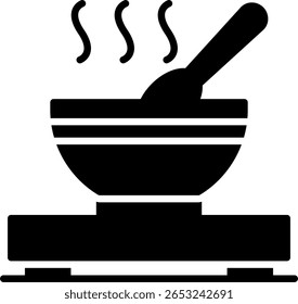 Hot Soup New Creative Icon Design Vector