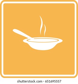 hot soup sign
