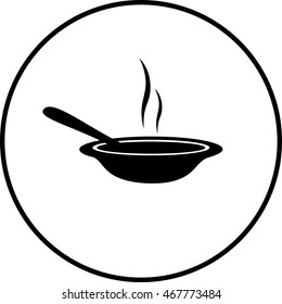 hot soup symbol