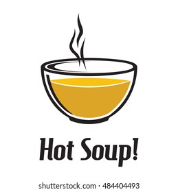 Hot soup vector