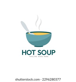 Hot Soup Vector Logo Template,
Hot Soup Business Logo
