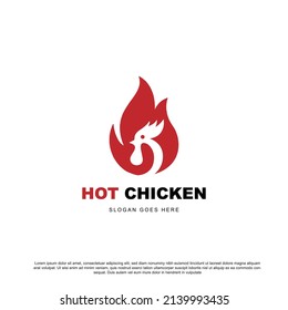 Hot Spicy Chicken Logo Design