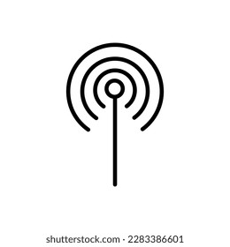 Hot Spot Tracking vector icon illustration on white background..eps