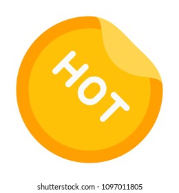 Hot Sticker or tag