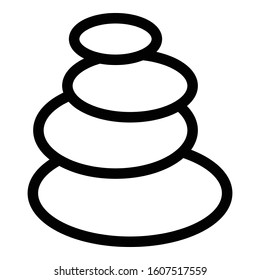 
Hot stone, massage stone Isolated Vector Icon which can be easily modified or edited
