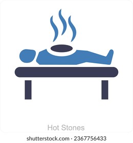 Hot Stones and massage icon concept - Shutterstock ID 2367756433
