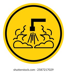 Hot Stream Symbol Sign, Vector Illustration, Isolate On White Background Label.EPS10
