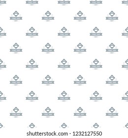 Hot street food pattern vector seamless repeat for any web design