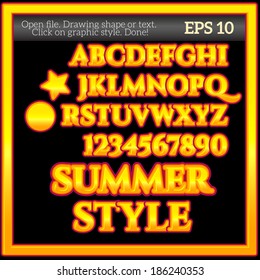 Hot Summer Graphic Style