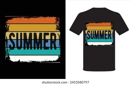 Hot Summer Nice T-shirt design