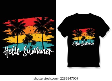 Hot summer party t shirt ,Summer Typography T Shirt Design, summer quotes design lettering
