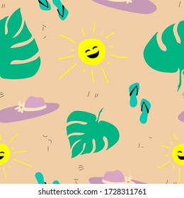 Hot Summer pattern with some summer elements.