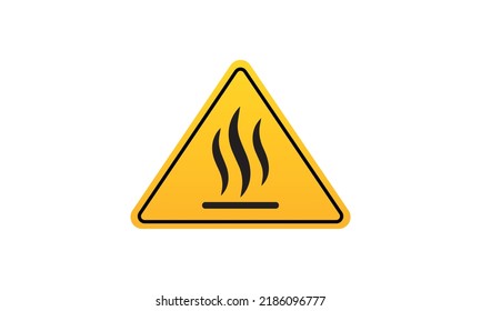 Hot surface caution sign,Caution sign contents hot