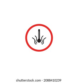 archivo vectorial de icono de advertencia de peligro de superficie activa.