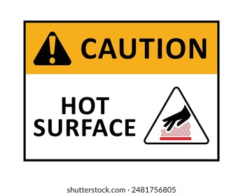 Warn-Vektorillustration für Schildtafel