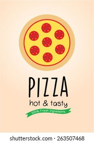 hot and tasty pizza wallpaper