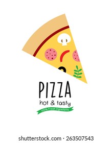 hot and tasty pizza wallpaper