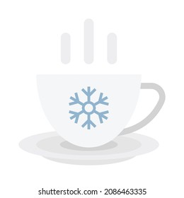 Hot Tea Color Vector Icon which can easily modify

