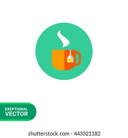 Hot tea cup
