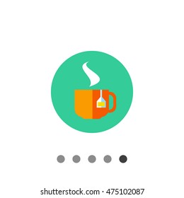 Hot tea cup