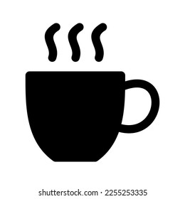 Hot Tea Icon Vector Symbol Design Illustration